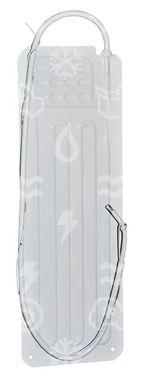výparník deskový  150 x 450 mm, vývod kapilára